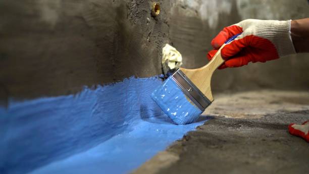 SJ Waterproofing Pros commercial waterproofing team near Tekonsha, MI